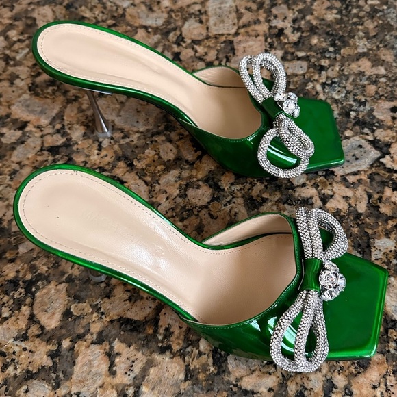 Mach & Mach Double Bow slide sandal - Picture 2 of 10